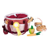 Small foot - set de soins pour chevaux avec sac rouge
