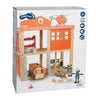 Small foot - grande caserne de pompiers en bois avec accessoires