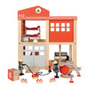Small foot - grande caserne de pompiers en bois avec accessoires