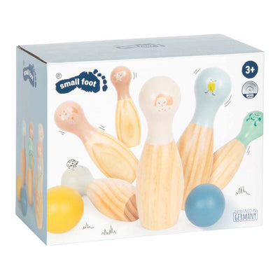 Small foot - jeu de quilles copains de jardin - 8 pcs.