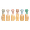 Small foot - jeu de quilles copains de jardin - 8 pcs.