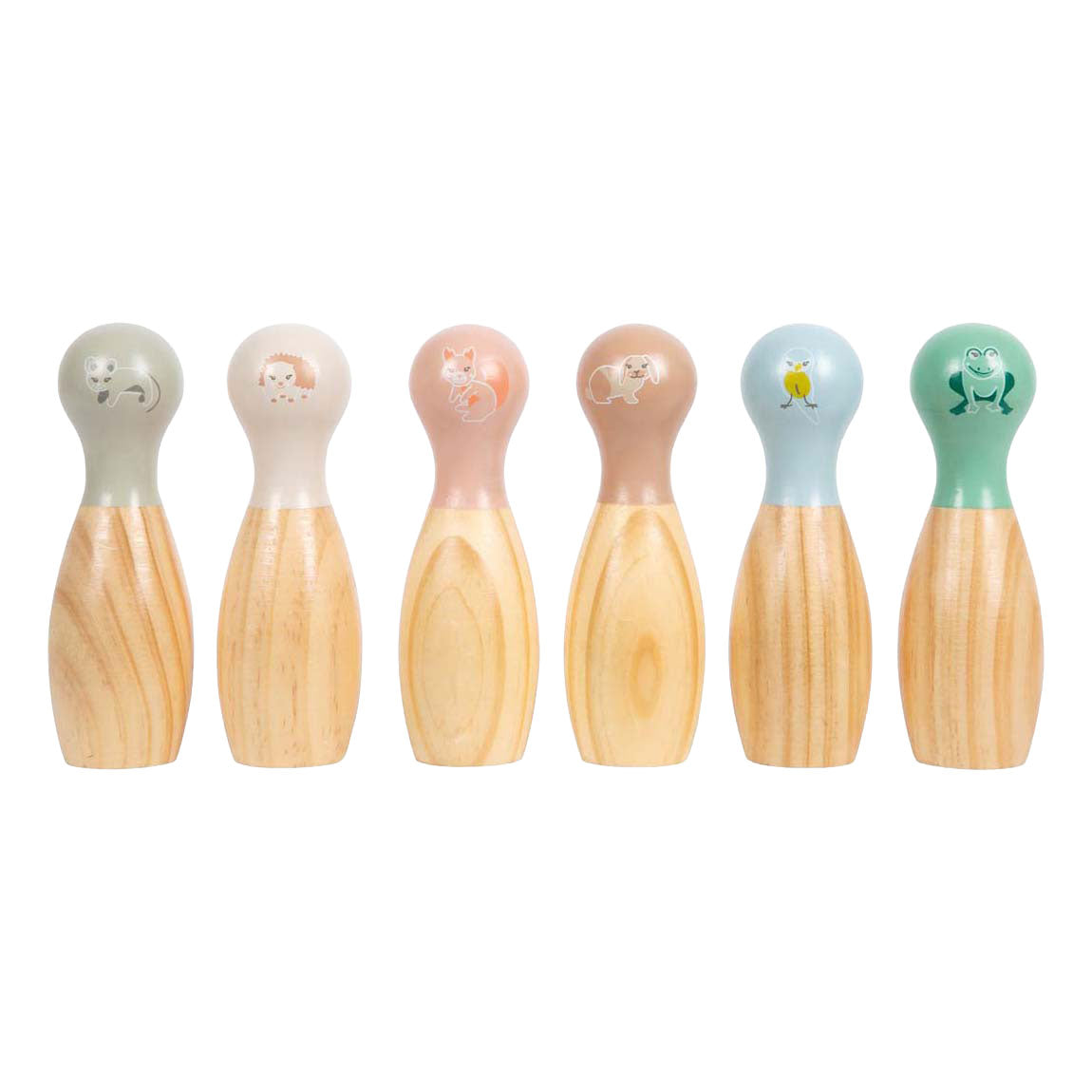 Small foot - jeu de quilles copains de jardin - 8 pcs.