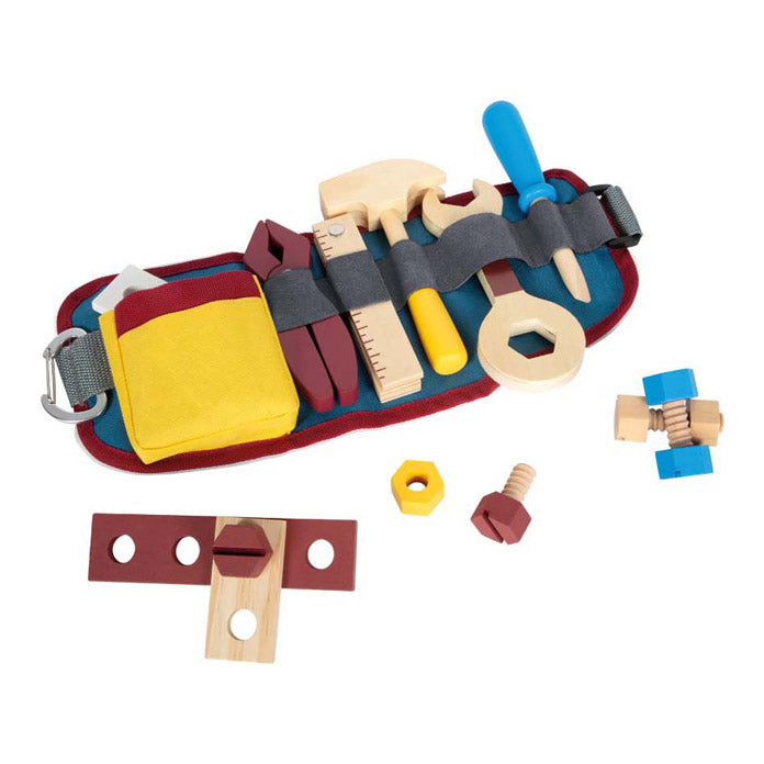 Outil en bois petit pied avec sangle