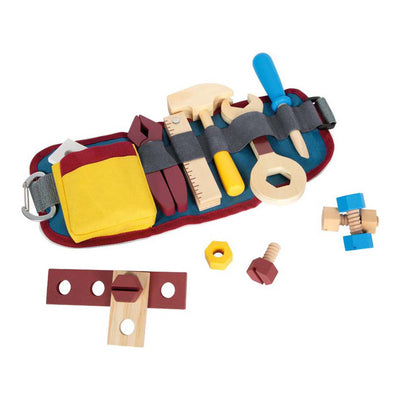 Outil en bois petit pied avec sangle