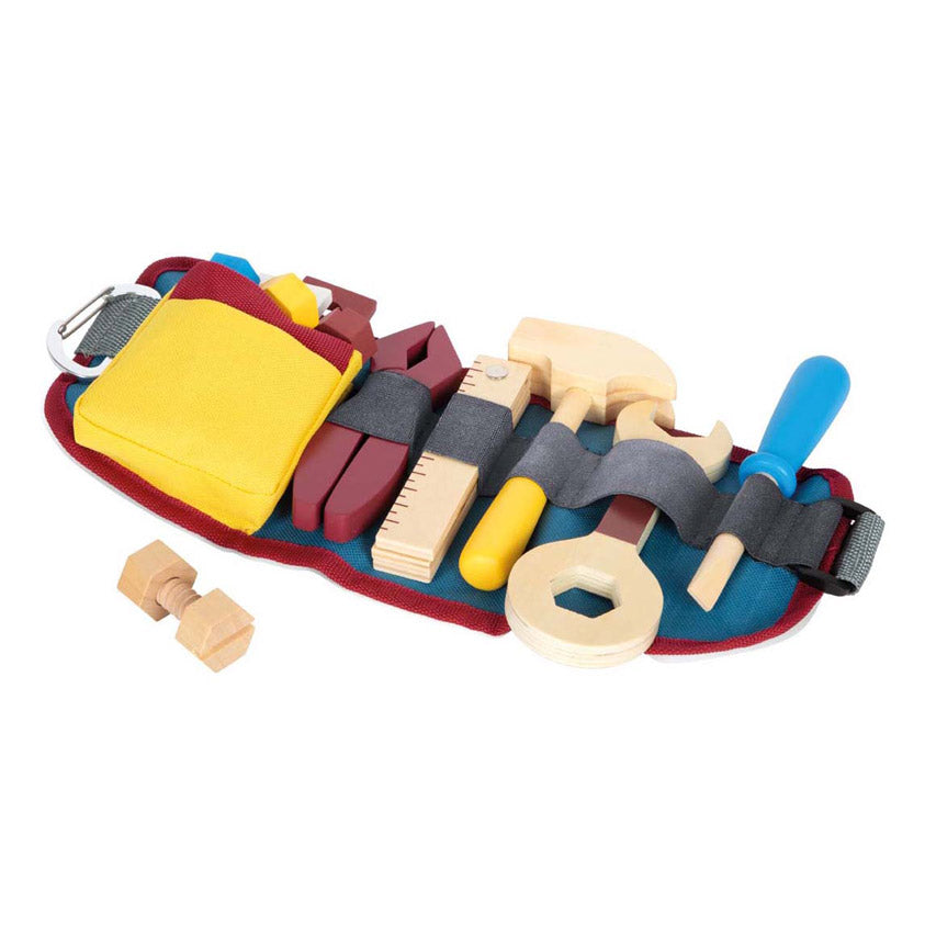 Outil en bois petit pied avec sangle