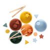 Small foot - jeu de tri Montessori en bois avec pinces