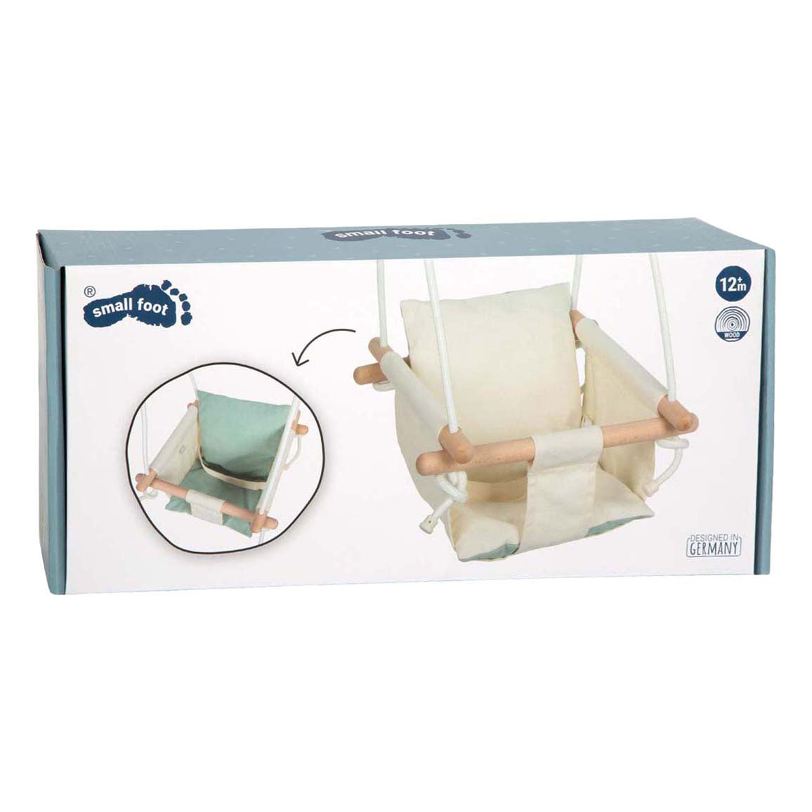 Small foot - balançoire bébé en bois