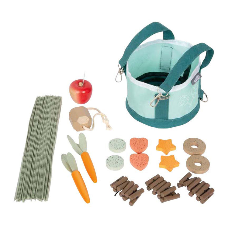 Small foot - set d'alimentation pour chevaux avec sac