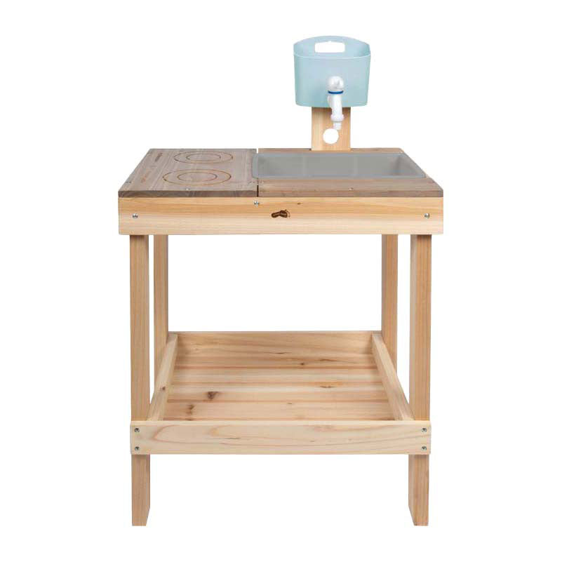 Small foot - cuisine et table de jeu en bois de boue