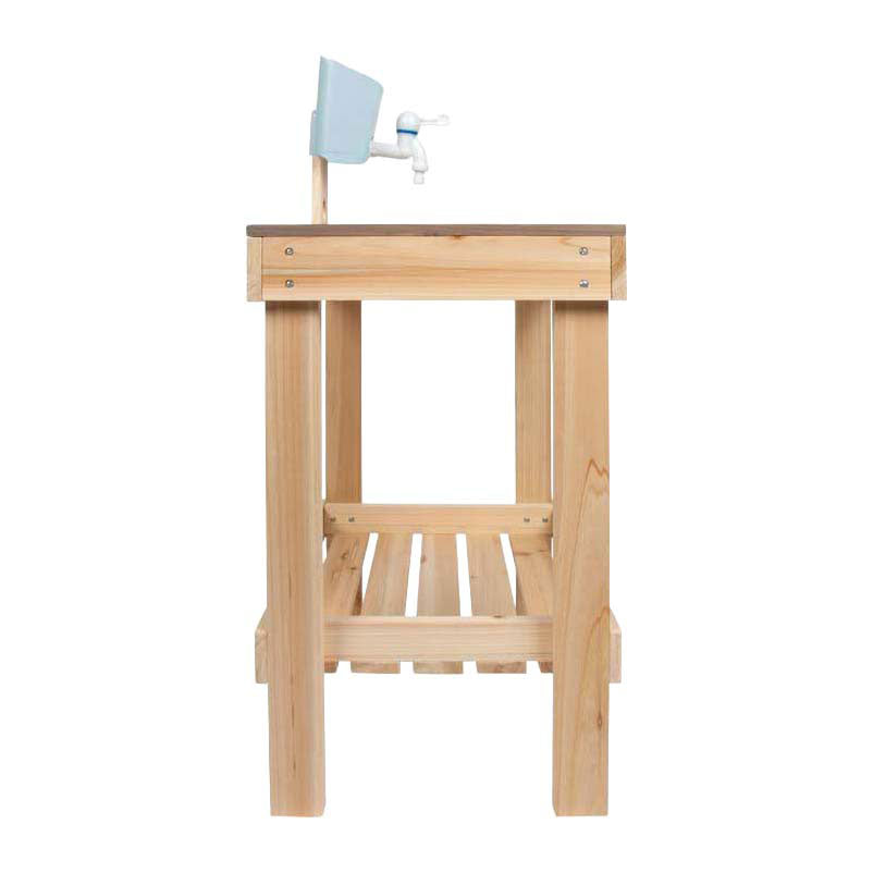Small foot - cuisine et table de jeu en bois de boue
