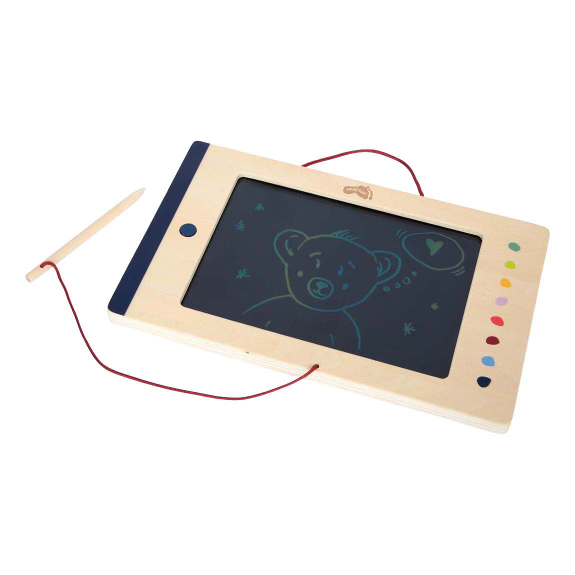 Small foot - Tableau d'écriture et de dessin LCD pour l'éducation