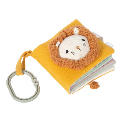 Small foot - livre sensation tissu petit lion
