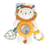 Small foot - figurine suspendue en tissu représentant un petit lion