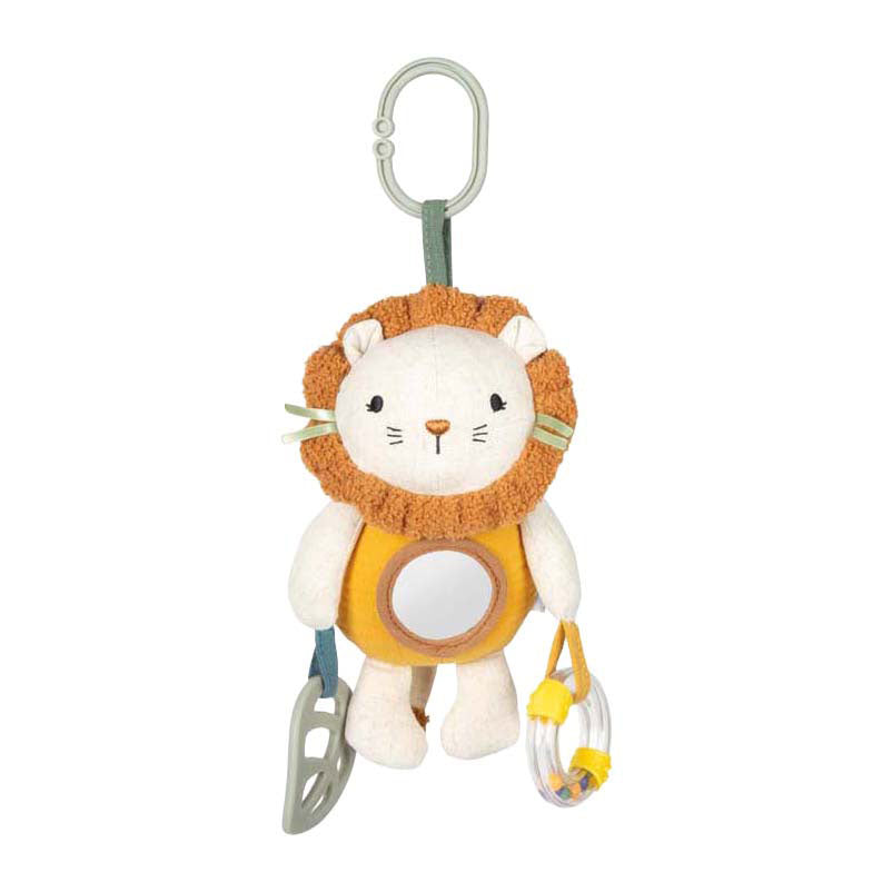 Small foot - figurine suspendue en tissu représentant un petit lion