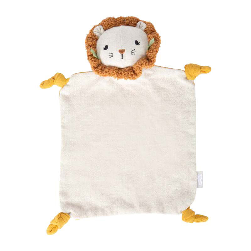 Small foot - Couverture câline en tissu petit lion