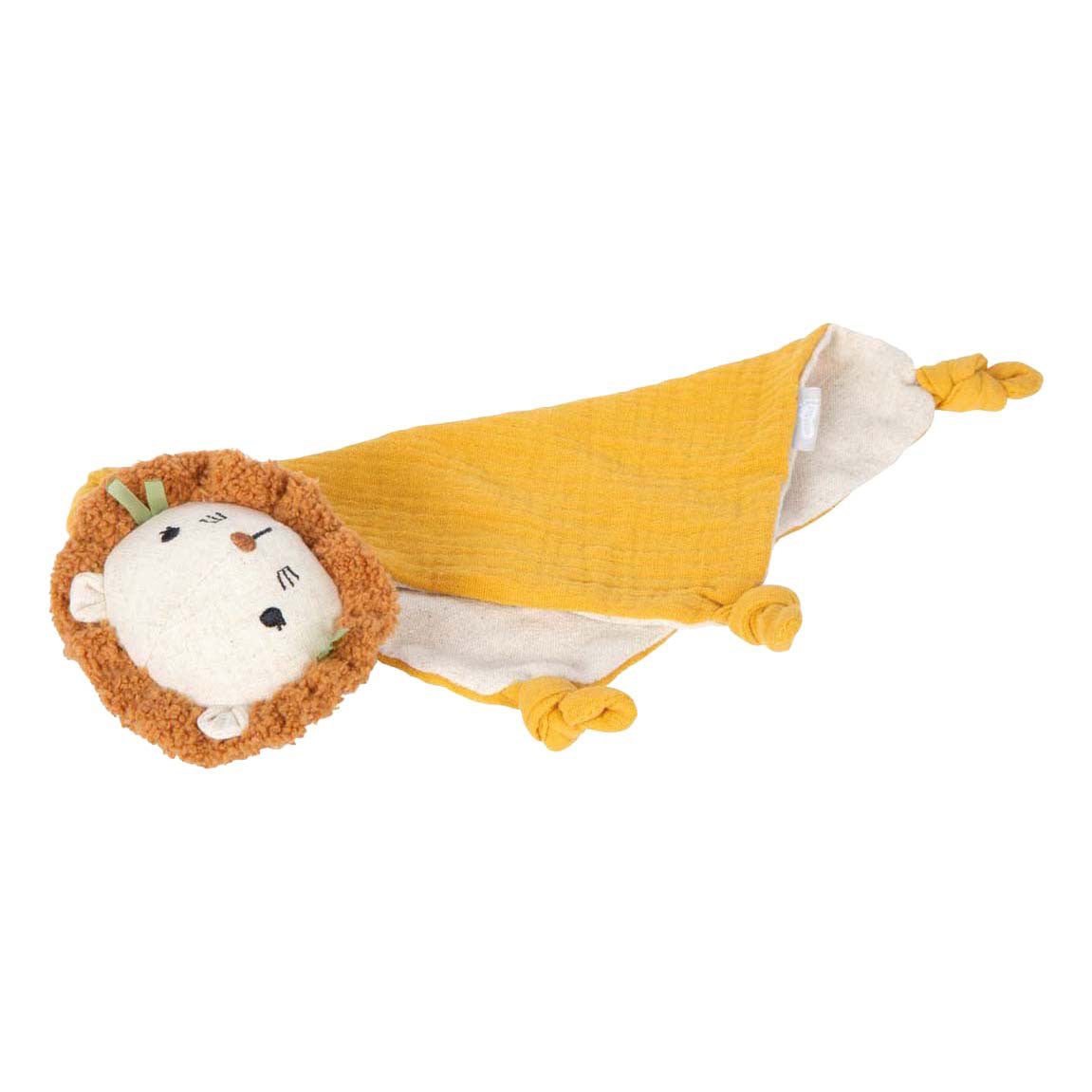 Small foot - Couverture câline en tissu petit lion