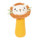Small foot - jouet à saisir en tissu avec petit hochet lion
