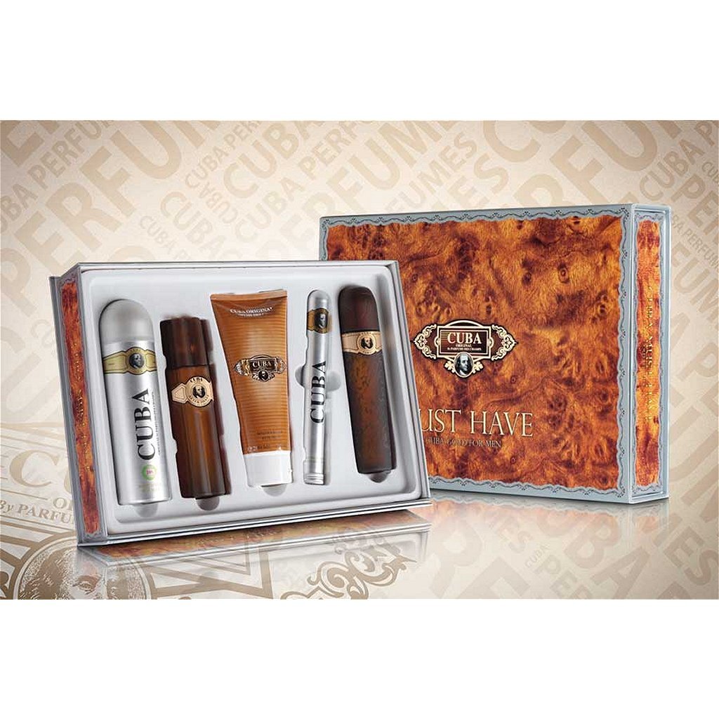 Coffret Parfums des Champs Cuba Gold