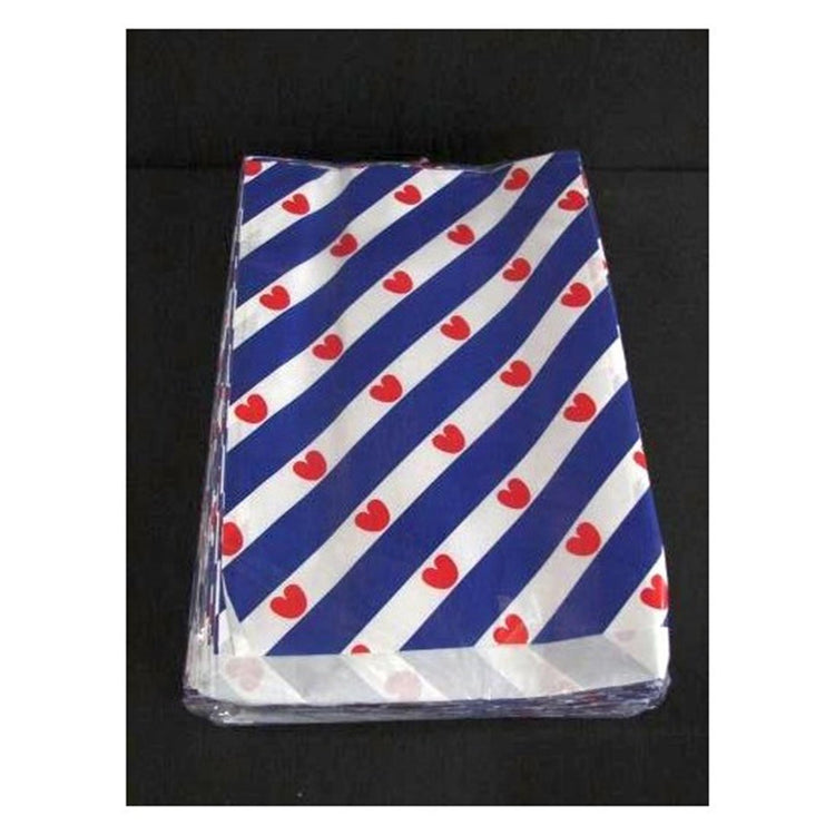 Sacs plats Frise 17x25 200 pcs