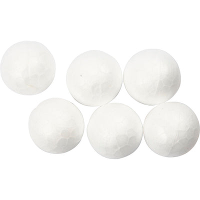 Boules Creativ company, d 1,5 cm, blanches, 200 pièces 1 boîte
