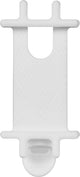 Support de téléphone Dresco - adapté aux smartphones de 10 à 15 cm - blanc