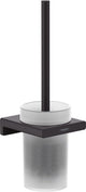 Hansgrohe addtoris ensemble de brosse de toilette mural noir mat