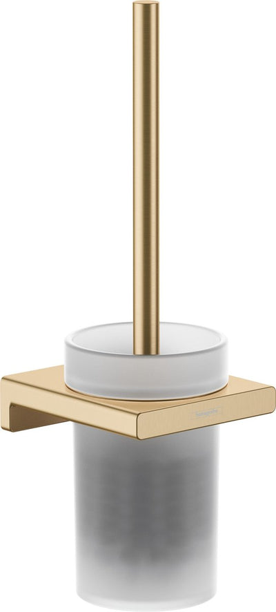 Hansgrohe addtoris ensemble de brosse de toilette mural bronze brossé