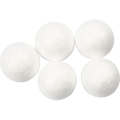 Boules Creativ company, d 2 cm, blanches, 200 pièces 1 boîte