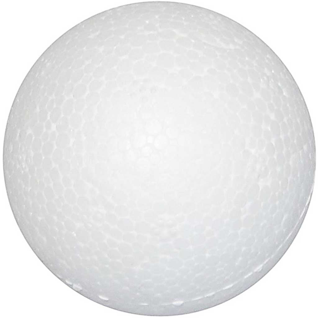 Boules Creativ company, d 3 cm, blanches, 100 pièces 1 boîte