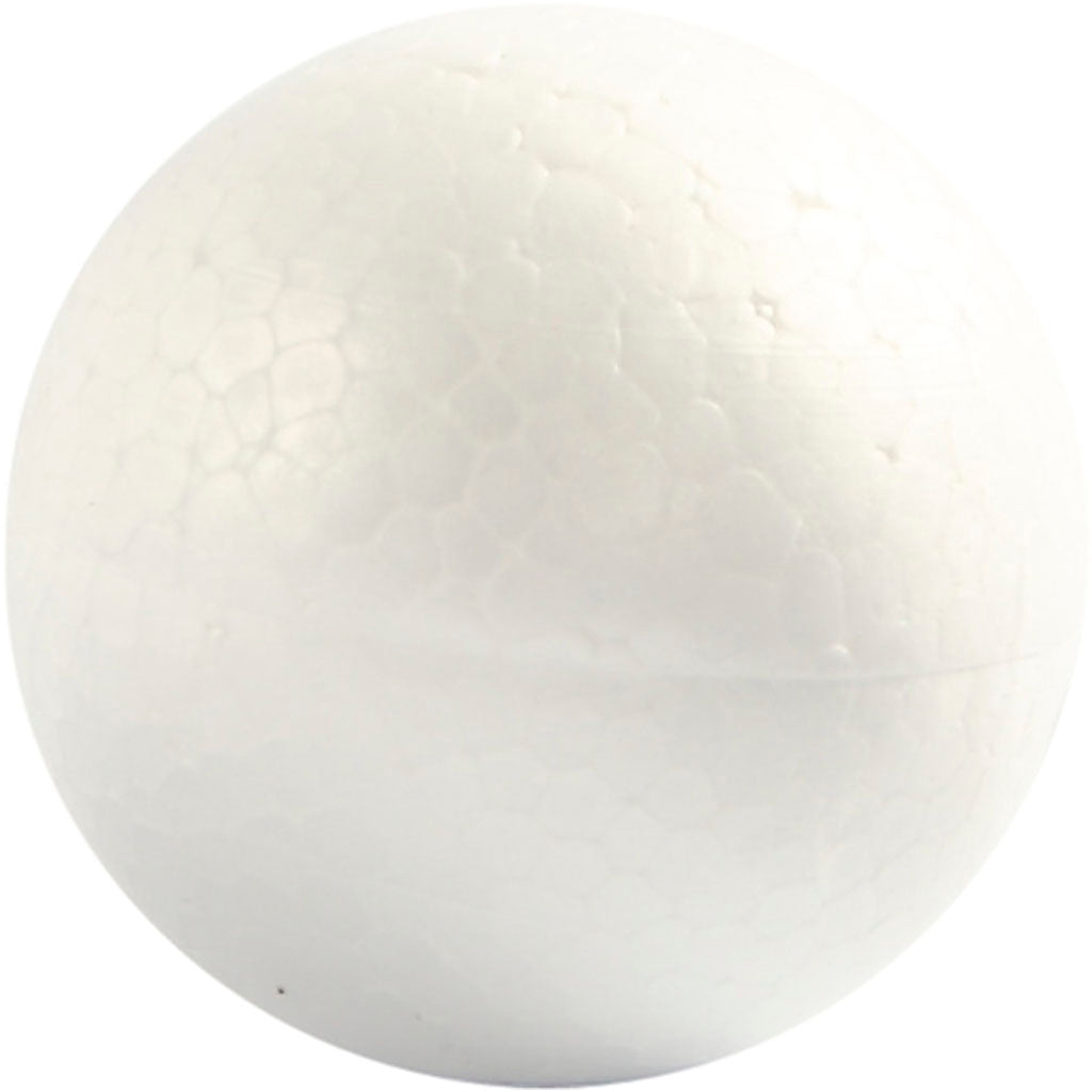 Creativ Company Styropor Balls White, 5e.