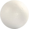 Boules Creativ company, d 6 cm, blanches, 5 pièces 1 boîte