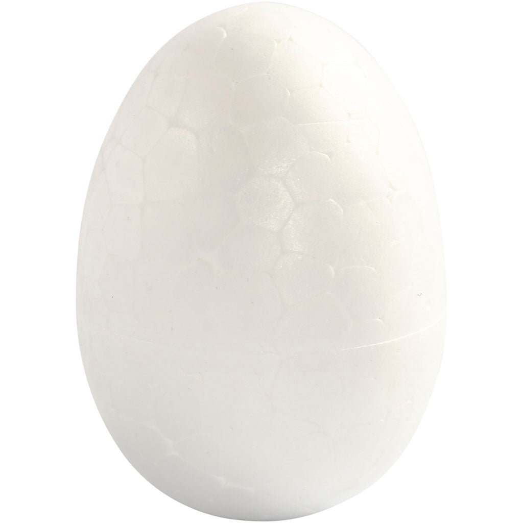 Oeufs Creativ company, h: 4,8 cm, blancs, 10 pièces 1 boîte