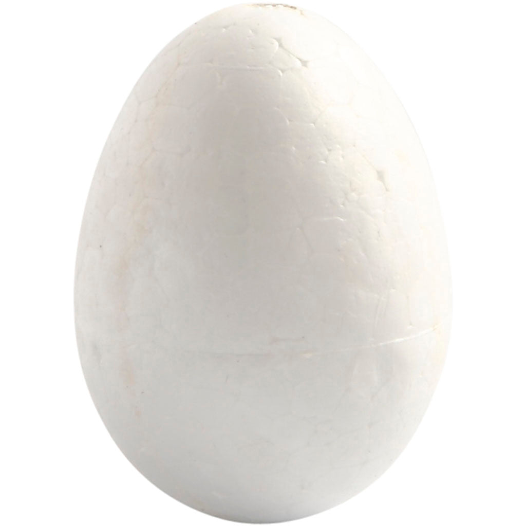 Oeufs Creativ company, h: 4,8 cm, blancs, 100 pièces 1 boîte