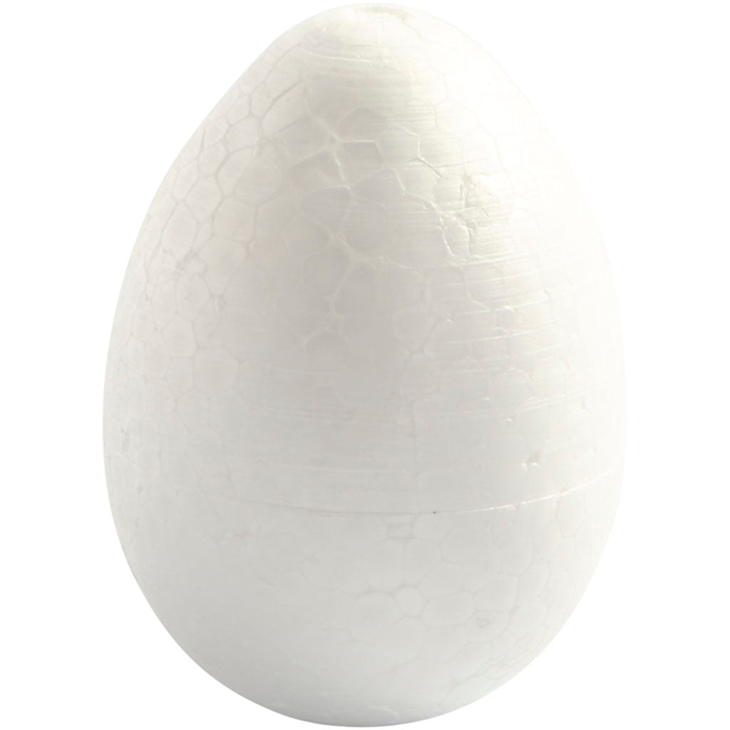 Oeufs Creativ company, h: 10 cm, blanc, 5 pièces 1 boîte