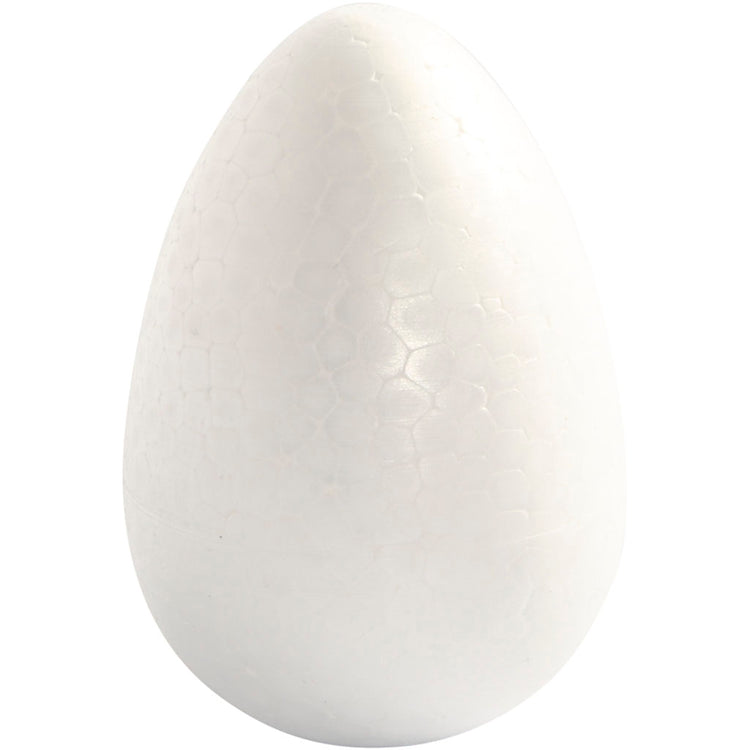 Oeufs Creativ company, h: 12 cm, blanc, 5 pièces 1 boîte