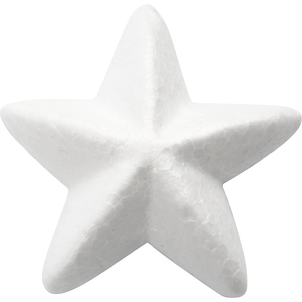 Étoiles de la société Creativ, l: 11 cm, blanc, 25 pièces 1 boîte