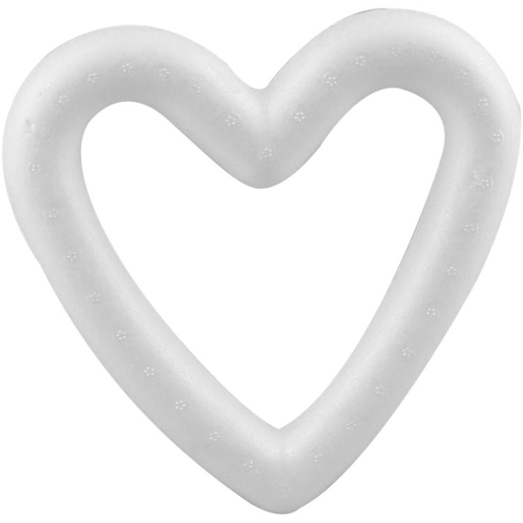 Coeur d'entreprise Creativ, h : 12,5 cm, d : 2,5 cm, l : 13,5 cm, blanc, 1 pièce