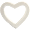Coeur d'entreprise Creativ, h : 12,5 cm, d : 2,5 cm, l : 13,5 cm, blanc, 1 pièce