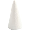 Cônes Creativ company, h : 11 cm, d 5,5 cm, blanc, 5 pièces 1 boîte