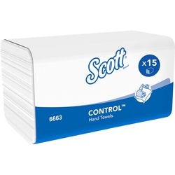 Serviettes pliées kc 6663 blanches 15x212 feuilles