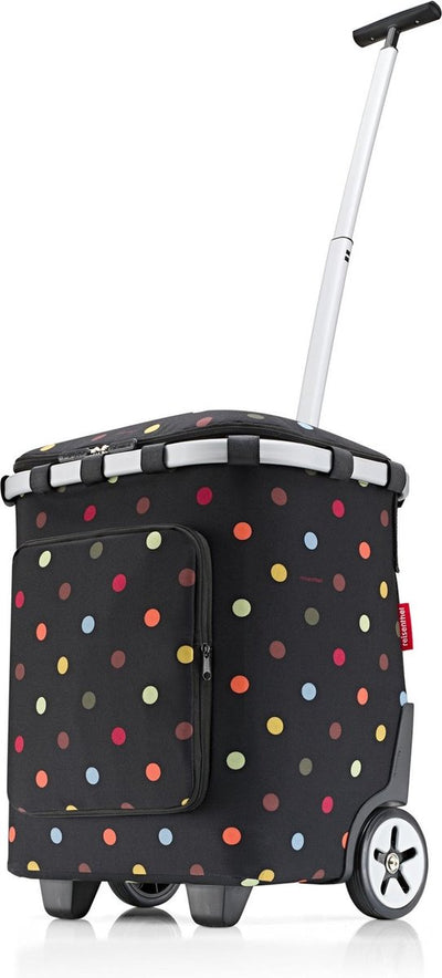 Reisenthel carry cruiser plus chariot de courses - 43 + 3 l - points noirs