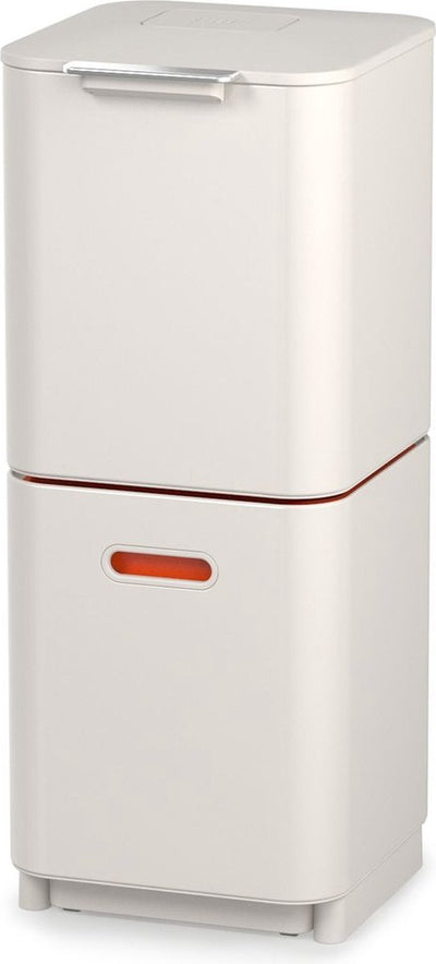 Joseph joseph poubelle intelligente totem 2.0 recycleur compact - 40 l - pierre