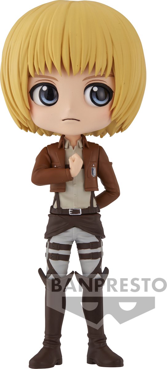 Bandai banpresto attaque sur titan - figurine q posket - armin arlert ver.a