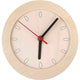 Horloge avec cadre en bois