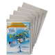 Porte brochure djois 194690 pvc a4 transparent pack 5 pièces