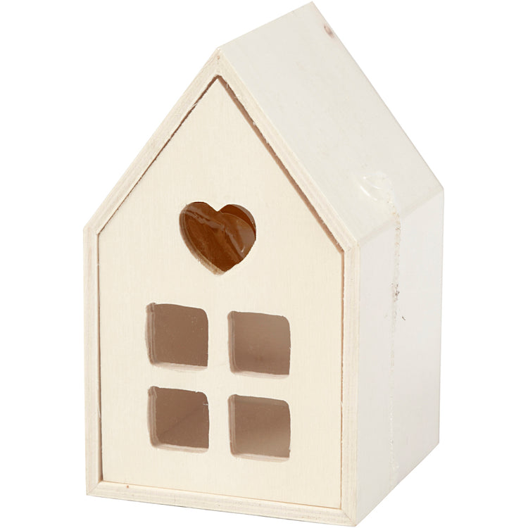 Creativ Company House en bois avec tiroir, 10,8 cm