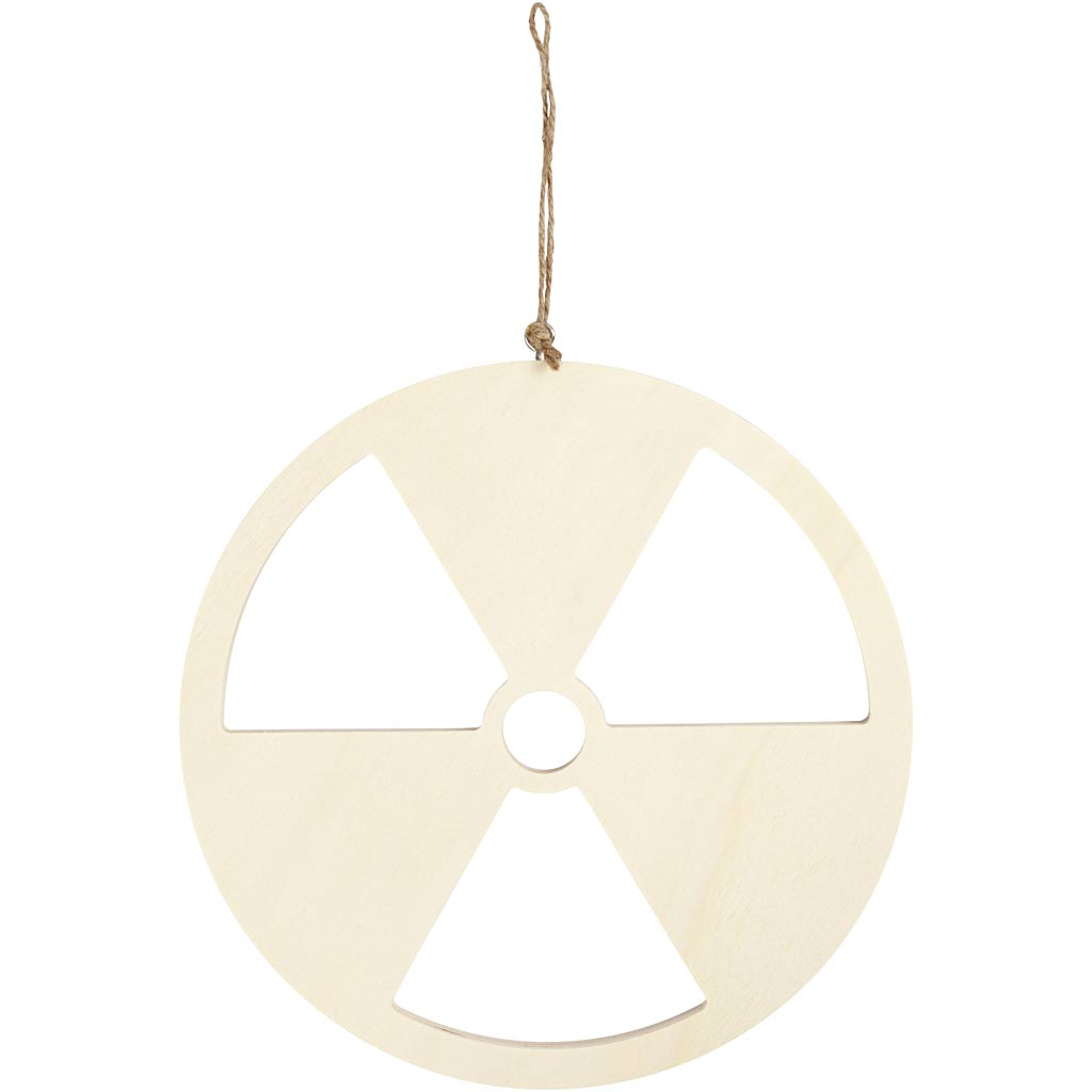 Bouclier Creativ Company, sans énergie nucléaire, taille 21,3 cm, épaisseur 0,9 cm, 1 pièce