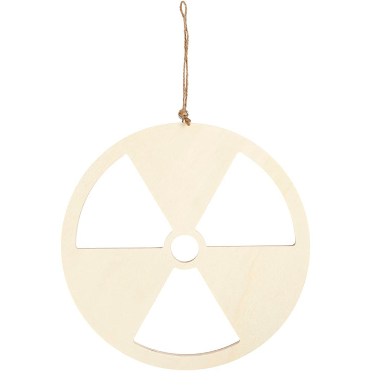 Bouclier Creativ Company, sans énergie nucléaire, taille 21,3 cm, épaisseur 0,9 cm, 1 pièce