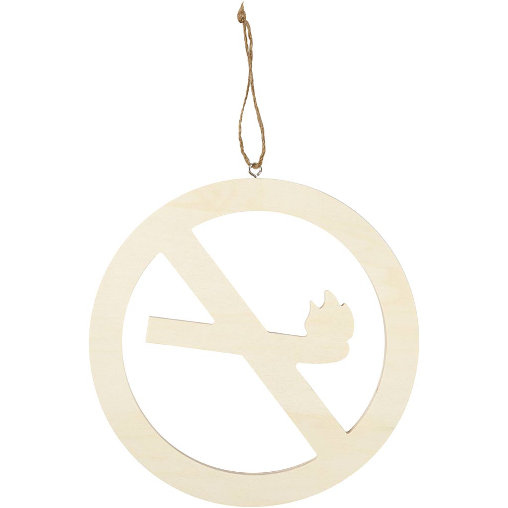 Bouclier Creativ Company, non-fumeur, taille 21,3 cm, épaisseur 0,9 cm, 1 pièce