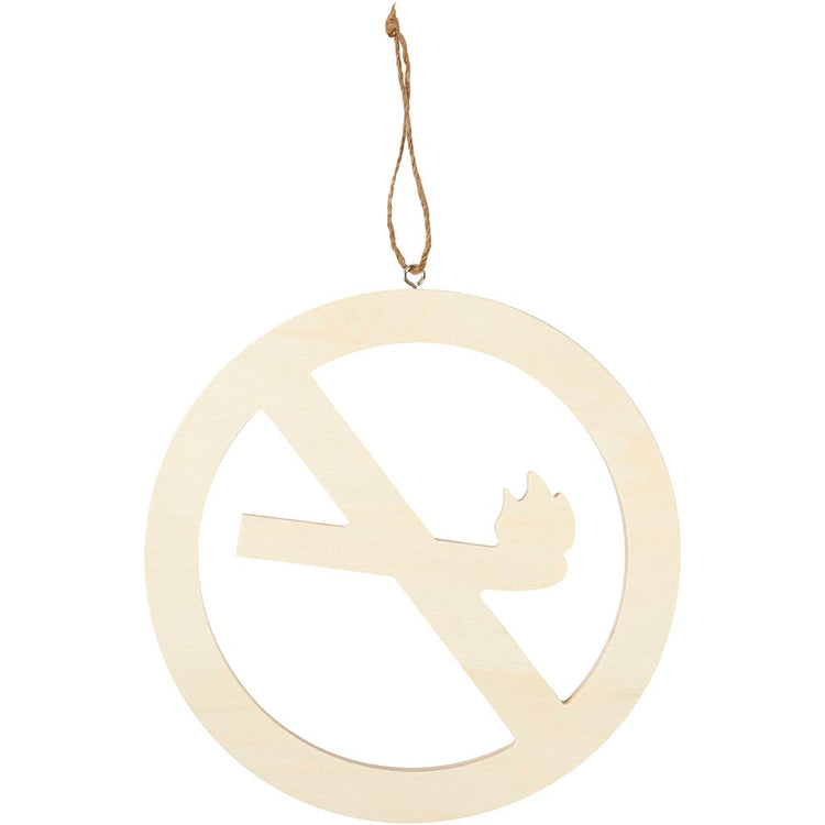 Bouclier Creativ Company, non-fumeur, taille 21,3 cm, épaisseur 0,9 cm, 1 pièce